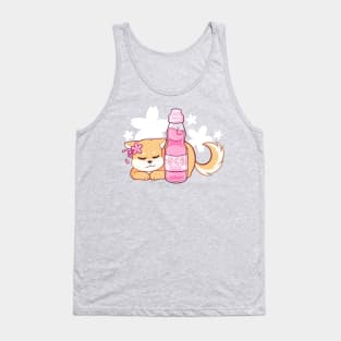 Sakura Ramune Shiba Tank Top